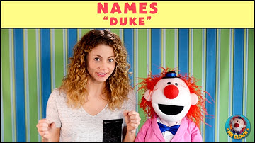 Learning Names with Mr. Clown: "Duke"