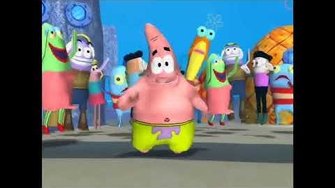 SpongeBob Patrick Squidward Sandy Larry Pearl Mr. Krabs & Plankton ￼(HD)