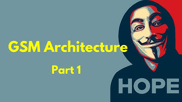 GSM Architecture (Part 1) | Mobile Computing