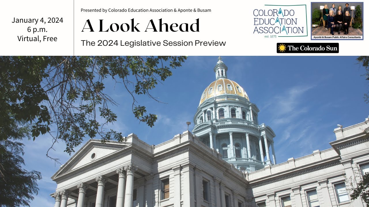 A Look Ahead: The 2024 Legislative Session by The Colorado Sun - YouTube