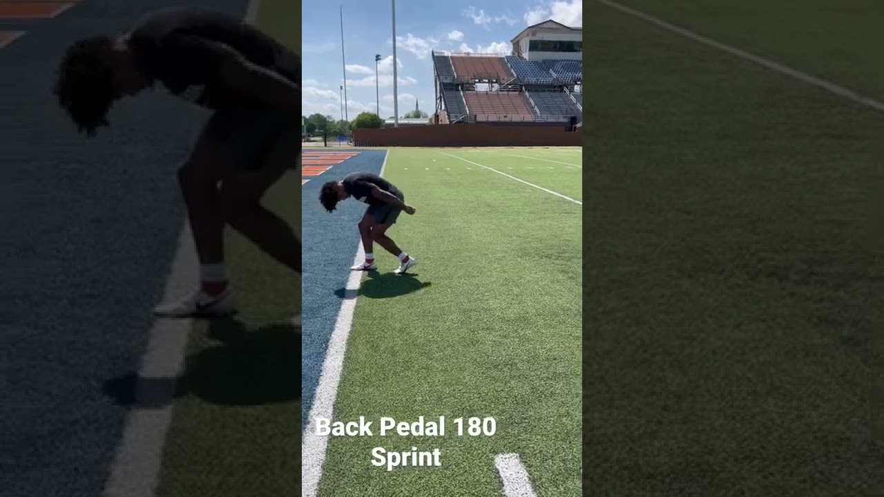 Back Pedal 180 Sprint