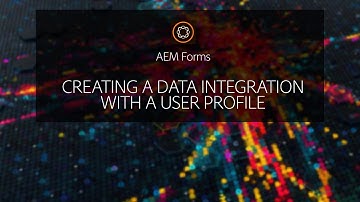 Creating a Data Integration with a User Profile