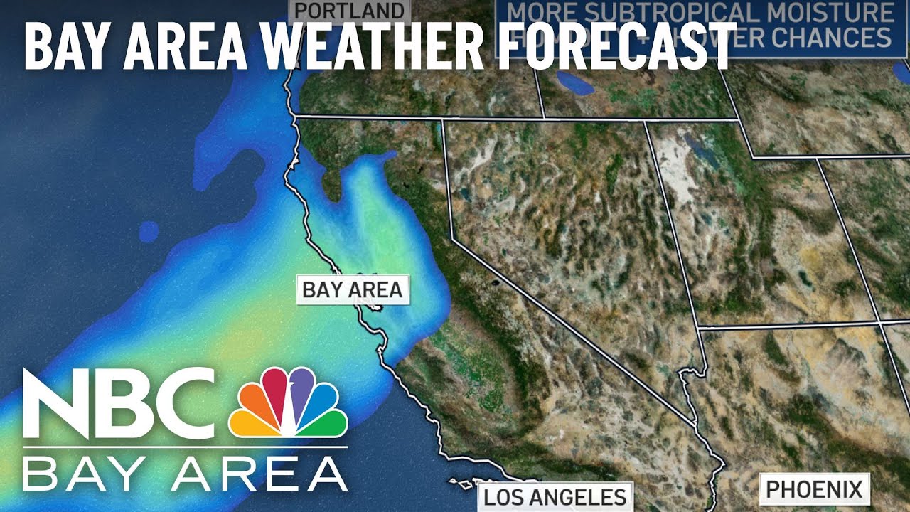 Bay Area Forecast: Cooling, Breezy With Isolated Showers - YouTube