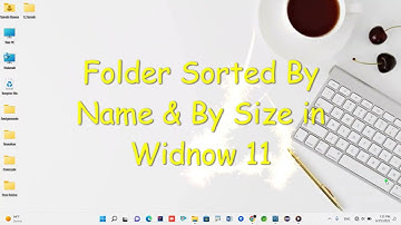 Folder And Files In Ascending Order On Desktop | Files and folder sorted according to some alphbetic