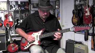 1960s shelley japanese guitar demo redux