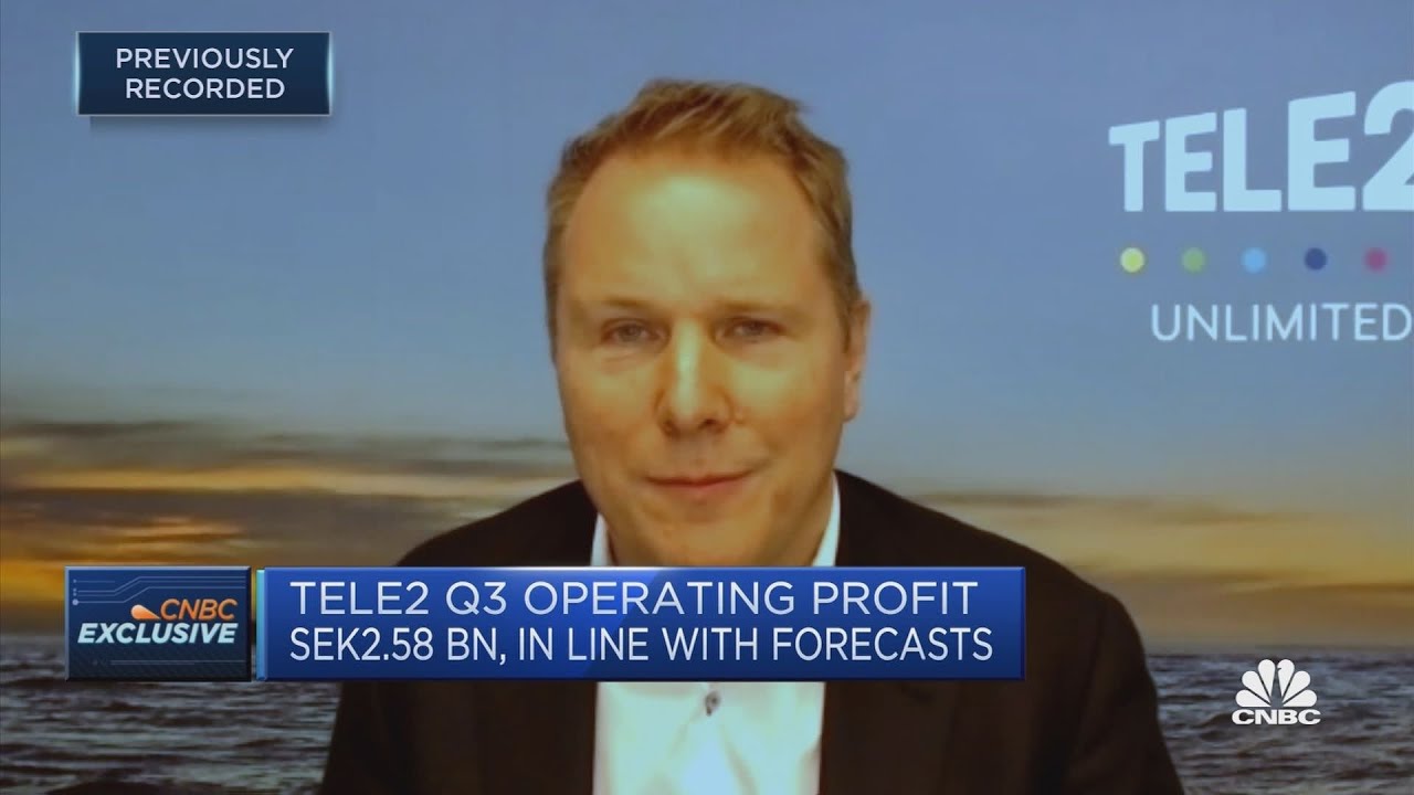 Tele2 CEO says demand is surging across the Baltic countries - YouTube