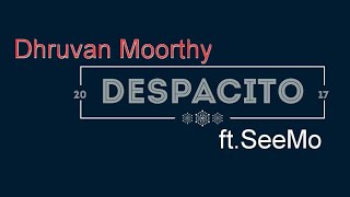 "DESPACITO" Hindi ( lyrics ) Cover by Dhruvan Moorthy ft.SeeMo