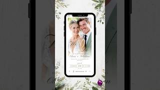 RSVP Wedding Website Invitation | Digital Wedding Invite with Countdown & Music