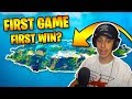 FIRST EVER FORTNITE CHAPTER 2 WIN?!