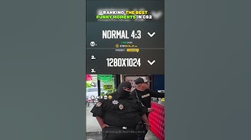 Ranking Top 5 Funny Moments in Cs2 😂 #cs2 #cs2memes