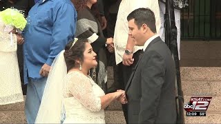 Video: Couple’s get married on Valentine’s Day at courthouse