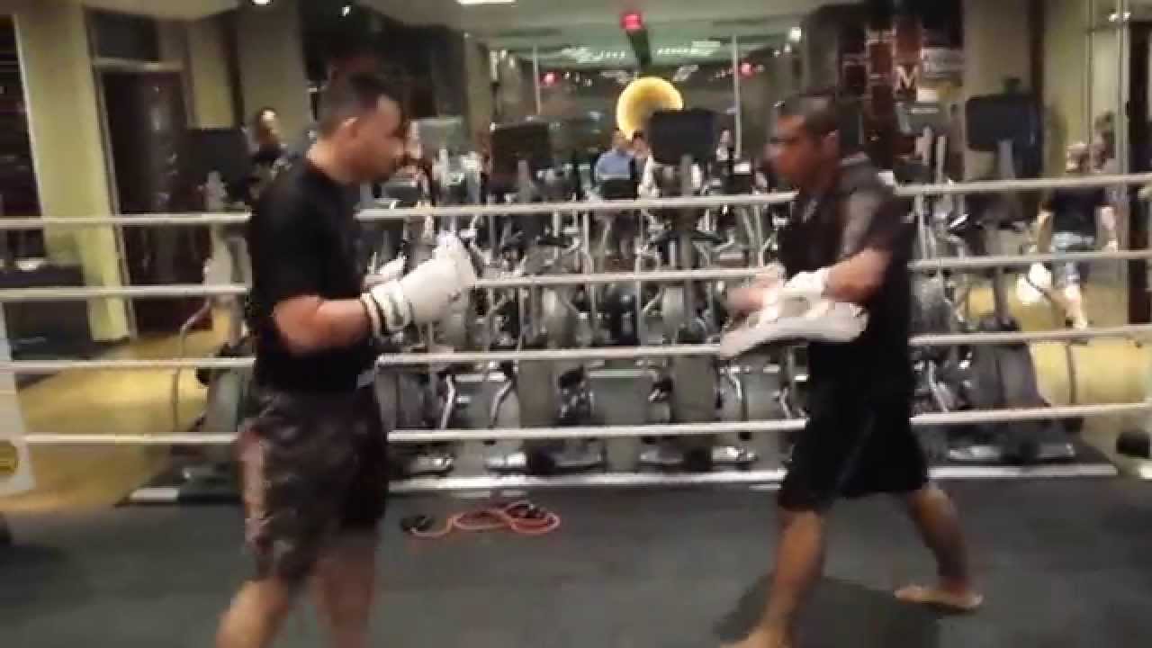 Double Punch Spinning Heel Kick Combo For MMA YouTube