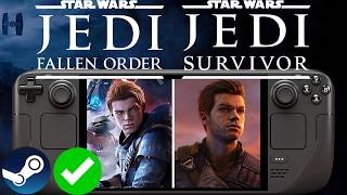 Star Wars Jedi Fallen Order + Jedi Survivor Steam Deck: Handheld Performance Tested