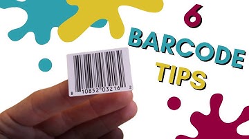 Why is my Barcode not Scanning ? (6 tips to make better Barcodes)