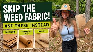 Stop Using Weed Fabric: Better Organic Weed Suppression for Native Plant Gardens