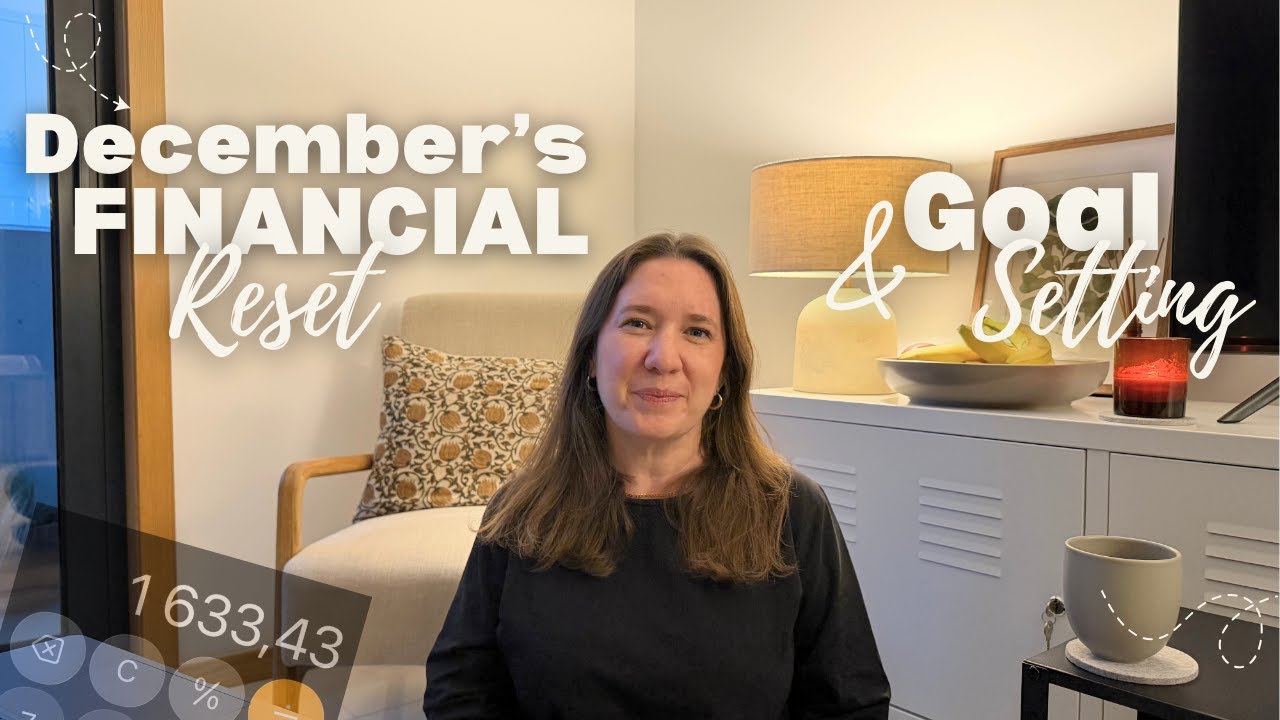 DECEMBER FINANCIAL RESET 💰 Spending breakdown & Goal setting