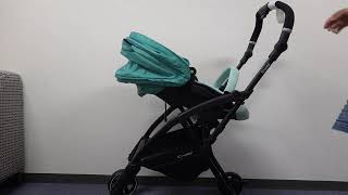 コンビのベビーカーAttO(アット) 開閉方法（対面時） - YouTube
