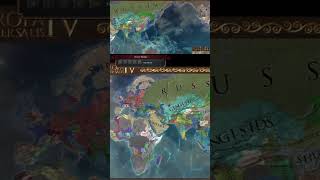Eu4 timelapse muslim russia #eu4timelapse #shorts #geography #countryballs #russianarmy #russland
