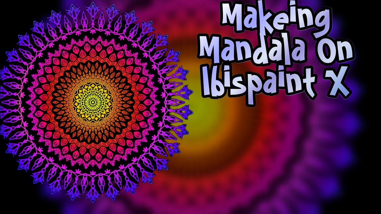 Making Mandala On Ibispaint X | AshisK Arts | Mandala Art | IBISPaint X ...