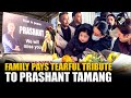 Wife Martha Aley, daughter pay tearful last respects to Prashant Tamang in Darjeeling