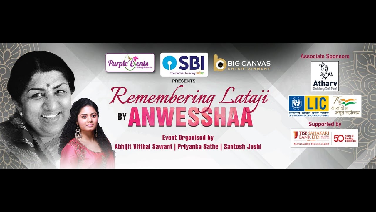 NADIYA KINARE I ANWESSHAA I LIVE CONCERT I LATA MANGESHKAR I S.D.BURMAN I MAJROOH SULTANPURI