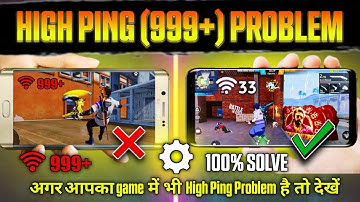 High Ping (999+ Network) Problem Solved in Free Fire MAX  // High Ping Problem solved