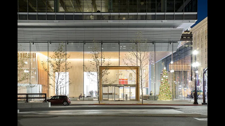 111 Main Street Night Exterior Edit