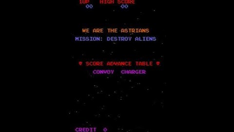 astrians • MAME Gameplay