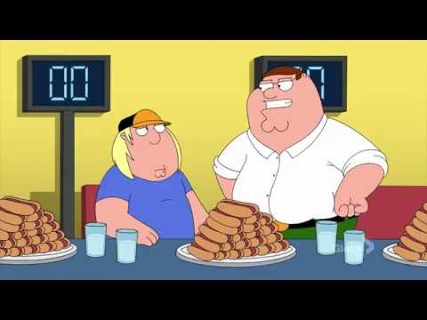 Family Guy - World Hot Dog Eating Championship Competition ...