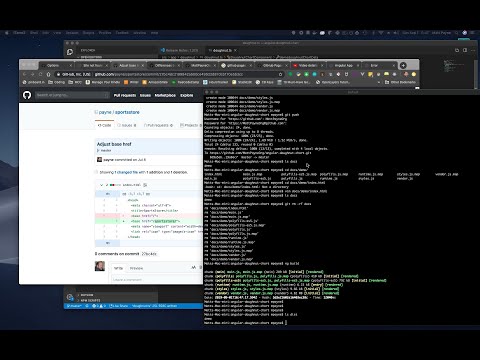 Github pages and Angular - the base href trick