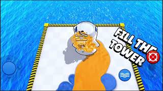 #155 Best Game | New Android Game | 🌊Water War Game | Dye Hard Water  War Gameplay  || EAop Gameplay screenshot 1