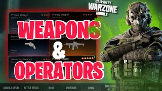 WARZONE MOBILE OPERATORS, WEAPONS AND SETTINGS!!! screenshot 3