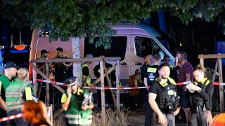 Updates after Berlin police shoot, kill suspect in deadly Pride car ramming attack | full video