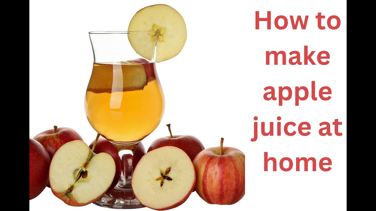 Apple juice| Apple juice at home | How to Make Apple Juice| Homemade