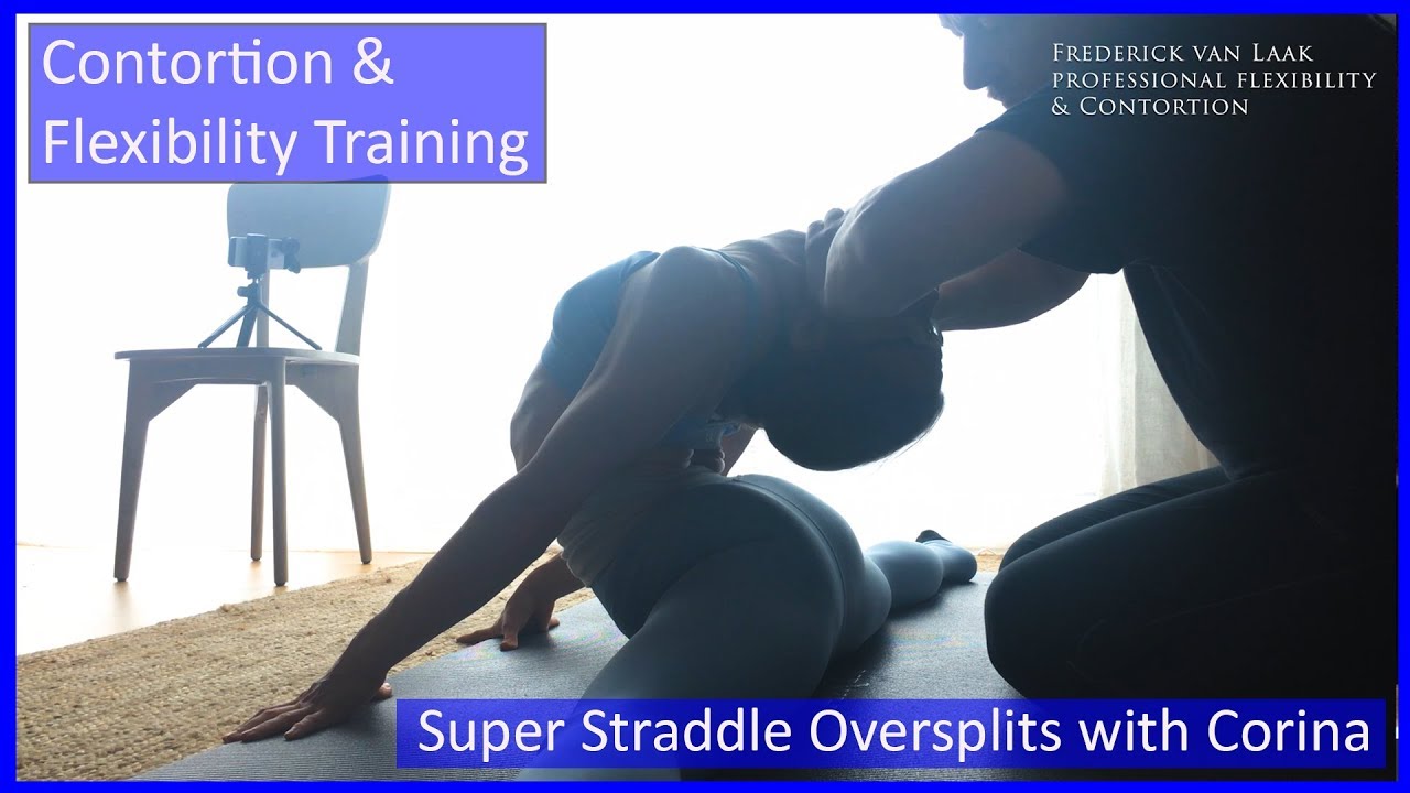 Contortion Training by Flexyart 142: Corinas Superstraddle - Also for Yoga, Poledance, Ballet, Dance