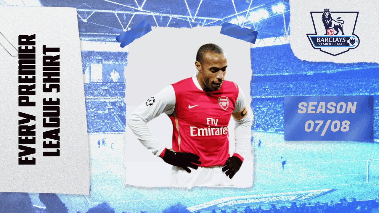 Premier League Uniforms 20072008 Season Win Big Sports