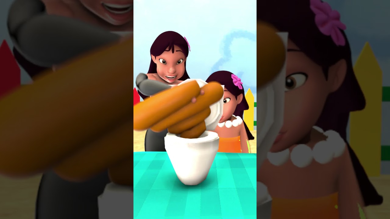 Giant Poop vs Toilet 😱💩🚽🤣🍫 - Lilo and Stitch vs Squid Game