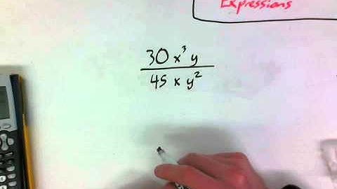 Simplifying Monomials