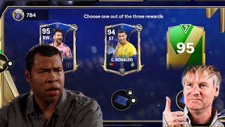 Toty nominee path B funny pack opening in Fc mobile  #fifamobile