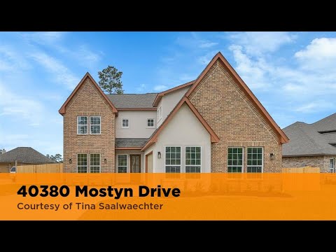 40380 Mostyn Drive, Magnolia, TX home video tour