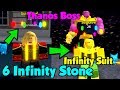 I Collected All 6 Infinity Stones! Unlocked Infinity Suit! 800 Million Damage! - Superhero Simulator