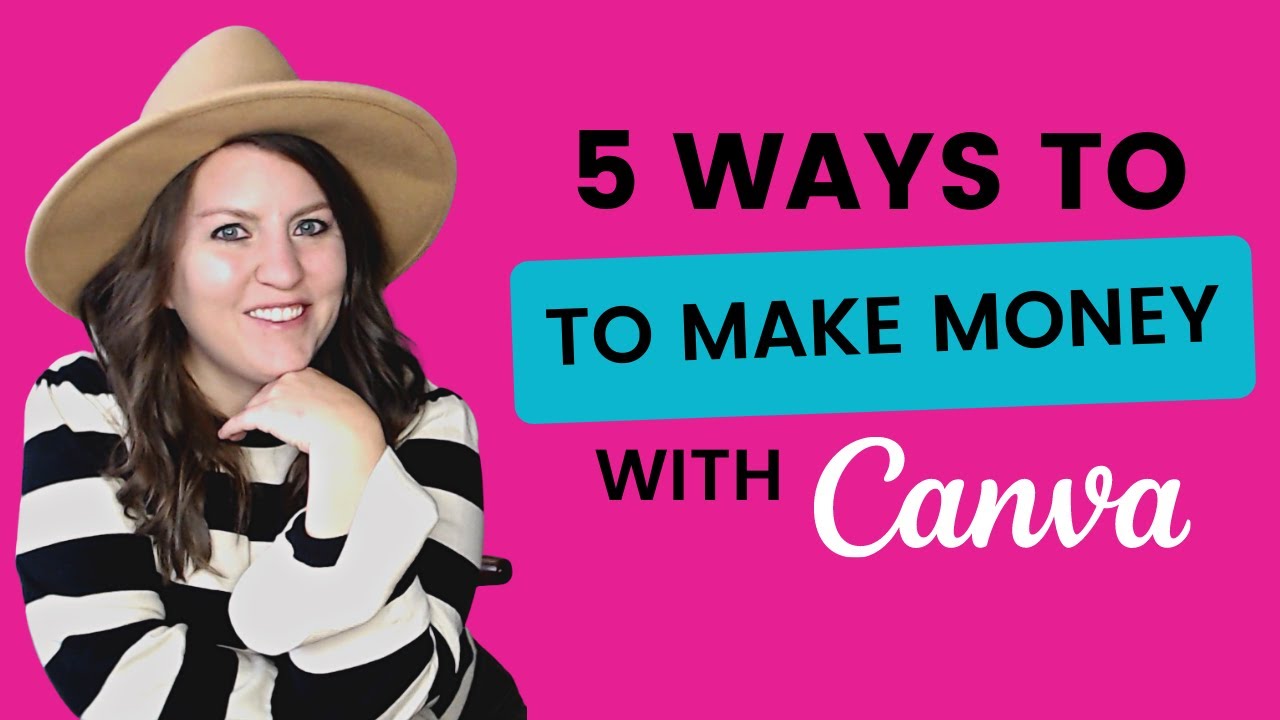 Canva Pro design tools for making money online