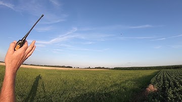 Tim first solo flight in paramotor PPG
