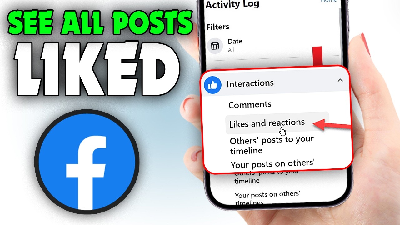 How To See All Posts You've Liked On Facebook (2026) - YouTube