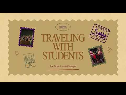 Traveling with Students: Tips, Tricks and Survival Strategies