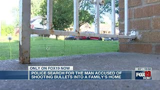 Police search for man accused of shooting bullets into West Price Hill home