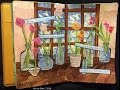 #ColoroftheYearArt - Mixed Media Art Journal Page