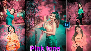 PINK TONE PRESETS - Lightroom Mobile Editing Tutorial | Pink Color Correction Tutorial in Lightroom