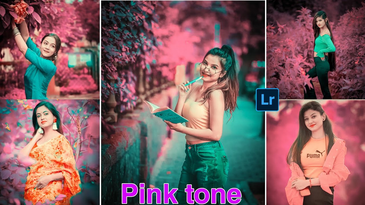 PINK TONE PRESETS - Lightroom Mobile Editing Tutorial | Pink Color Correction Tutorial in Lightroom