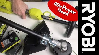 Ryobi Expand It Straight Shaft String Trimmer Attachment 40V